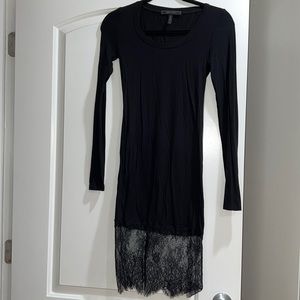 BCBG Maxazria Black lace dress